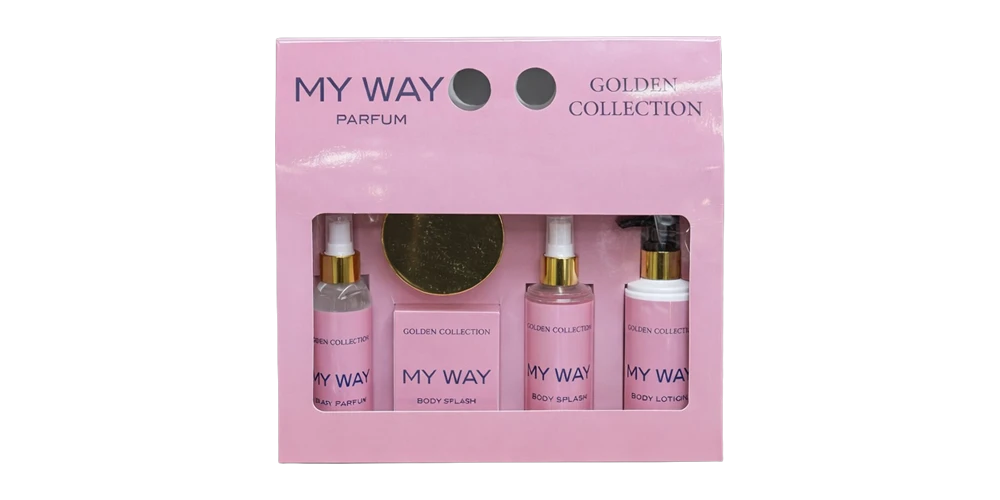 طقم ماي واي (٥ قطع) – مايا كوزمتكس | جولدن كوليكشن